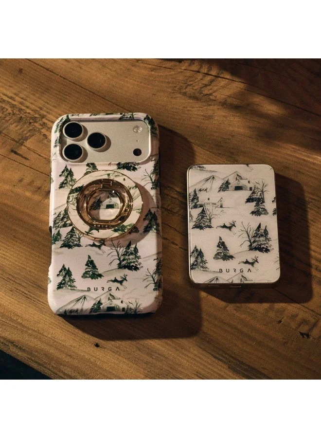 Burga iPhone 17 Pro Pine Lodge Burga iPhone 17 Pro Pine Lodge Premium Case Compatible with Hybrid Dual-Layer Hard Shell + Silicone Protection - Scratch-Resistant Shockproof Mobile Cover  | Best Price UAE